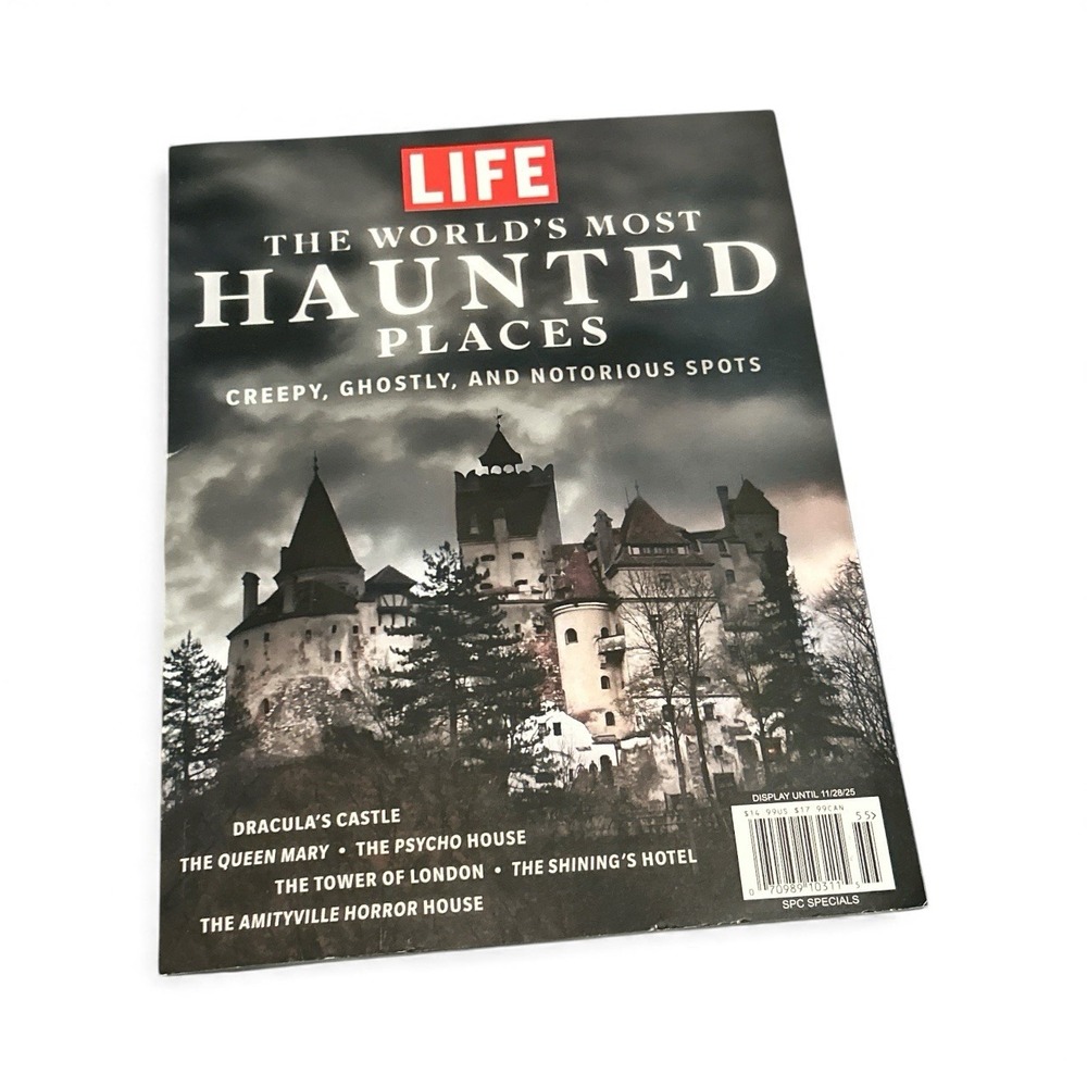 THE WORLDS MOST HAUNTED PLACES DRACULA CASTLE GHOSTLY SPOTS LIFE MAGAZINE Horror
